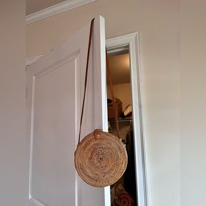 Crossbody Wicker Purse